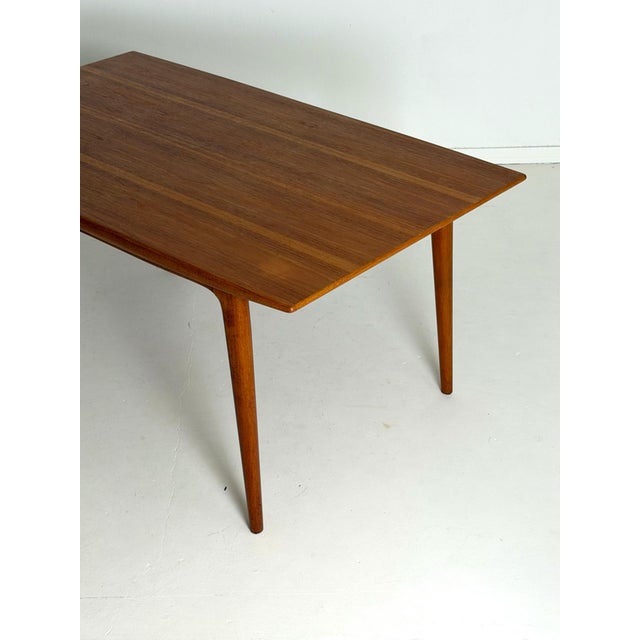 Boomerang Extendable Dining Table in Teak, 1960s For Sale - Image 12 of 13