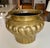 Italian Hammered Brass Scalloped Jardinière Planter For Sale - Image 4 of 15
