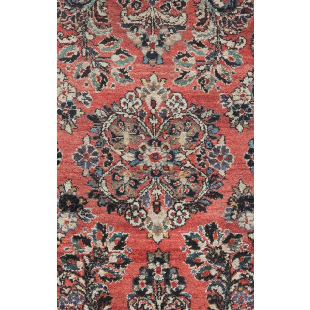 Vintage Circa 1940 Sarouk Area Rug 3ft 3in X 4ft 11in For Sale In New York - Image 6 of 7