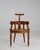 Mid 20th Century Mid 20th Century France Louis XVI Brown Wood Armchair For Sale - Image 5 of 11