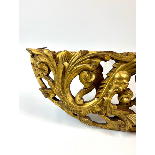 Mid 18th Century Mid 18th Century Dragon Wooden Temple Carving For Sale - Image 5 of 6