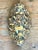 Vintage Italian Scagliola Gilt Tipped Pigmented Plaster Turtle Shell For Sale In West Palm - Image 6 of 12