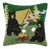 Campfire Bears Hook Pillow, 18" x 18" For Sale