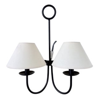 Double Wall Light in the style of Royère, 1960s For Sale