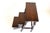 Brown Antique English Victorian Library Stairs, 1920s For Sale - Image 8 of 13