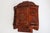 Antique Folk Art Arts and Crafts Dutch Chip Carved Wall Cabinet, 1910 For Sale - Image 3 of 7