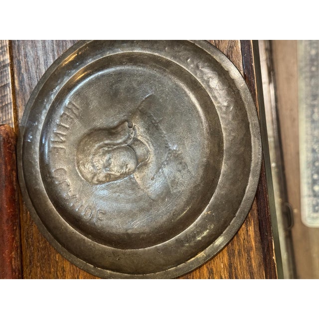 Silver Late 18th Century Pewter Plates feat. French King Henri II & Queen Claude For Sale - Image 8 of 10