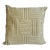Beige Quilted Italian Decorative Pillow by Pratesi For Sale