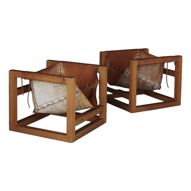 Tail 4 Lounge Chairs by Heinz Witthoeft, Germany 1959, Set of 2 For Sale