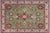 Boho Chic Kazak Light Green/Beige Wool Rug - 8'3''x9'5'' For Sale - Image 9 of 10