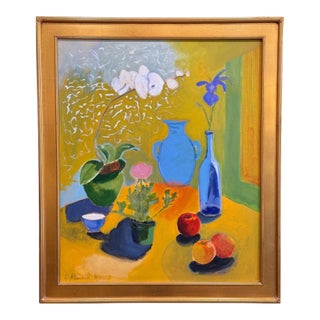 20th Century Still Life by Finnish American Artist Christel Minotti For Sale