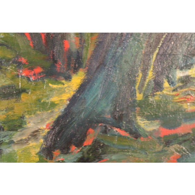 Nillo Kallio, Tree, 20th Century, Oil on Canvas, Framed For Sale - Image 12 of 18