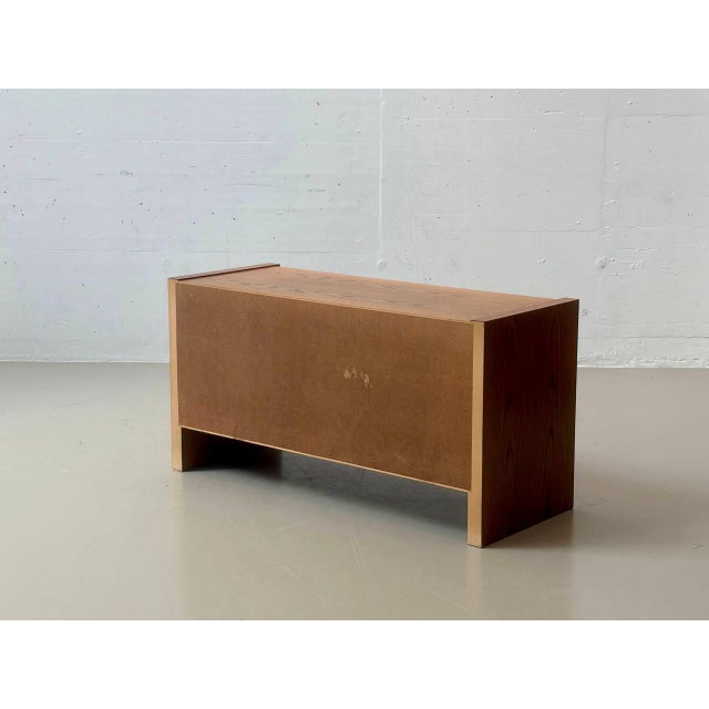 Wood Mid-Century Brutalist Oak Sideboard, 1960s For Sale - Image 7 of 16