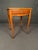 French Louis XV Style Cherry Wood Side Table With Leather Top, Circa 1920 For Sale - Image 16 of 17