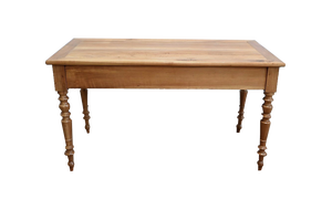 Louis Philippe Style Rectangular Table in Blonde Cherry