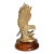 Vintage Brass Eagle Sculpture For Sale