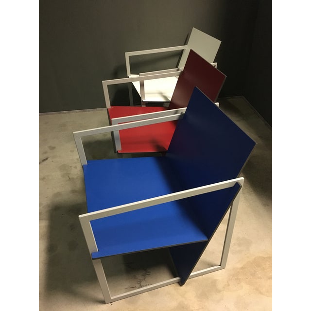 Vintage Spectro Lounge Chairs by Hank Kwint for Lourens Fisher, 1990s, Set of 3 For Sale - Image 3 of 13