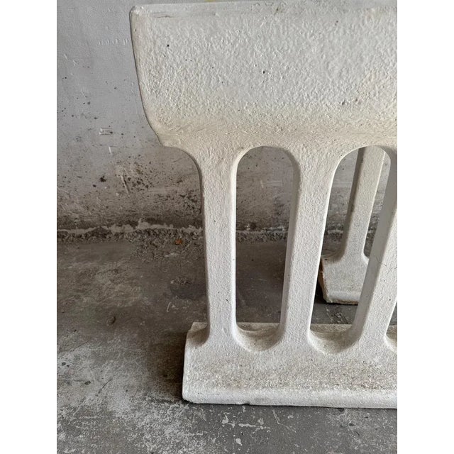 Mid-Century Modern Concrete Planter, 1960s For Sale - Image 9 of 16