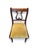 Elegant and timeless, this vintage harp back chair features a beautifully carved lyre-shaped backrest that brings a touch...