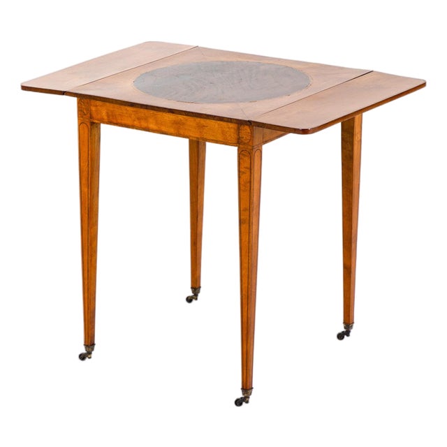 Pembroke Table in Satinwood For Sale