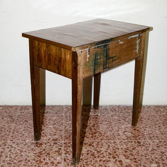 Men's Bathroom Table with Opening Top in Plated in Walnut, Italy For Sale - Image 5 of 10