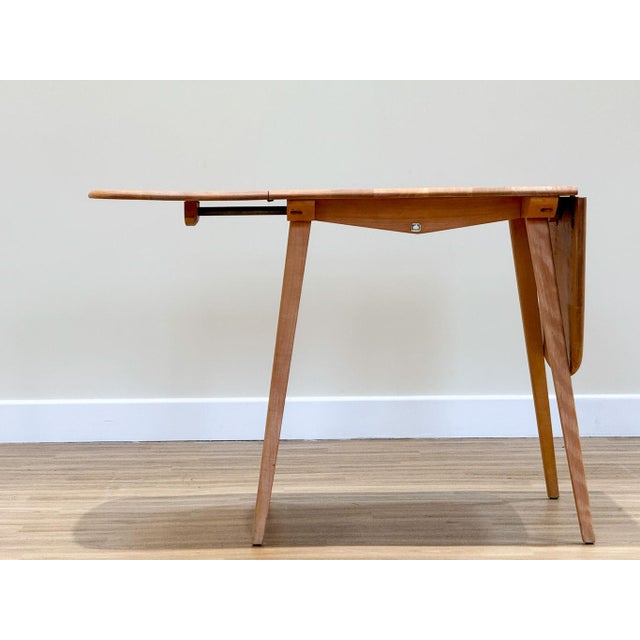 Folding Table and Quaker Chairs by Lucian Ercolani for Ercol, 1960s, Set of 5 For Sale - Image 6 of 18