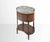 Vintage Mahogany Bedside Table with Marble Top, Italy For Sale - Image 5 of 7