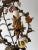 Italian Petit Tole With Porcelain Flowers Polychrome Chandelier, C. 1870 For Sale - Image 6 of 13