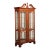 Henkel Harris Georgian Style Mahogany Display Case Cabinet For Sale