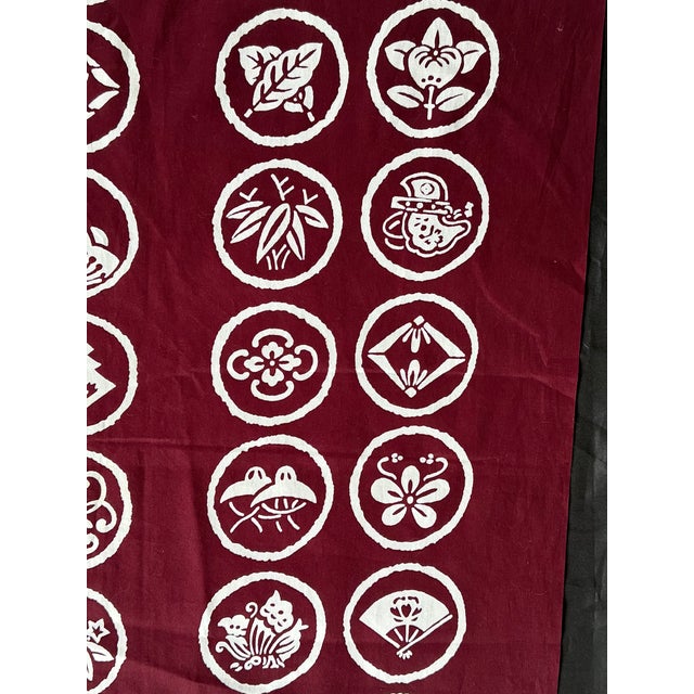 Japanese Furoshiki Cloth Textile Panel For Sale In New York - Image 6 of 12
