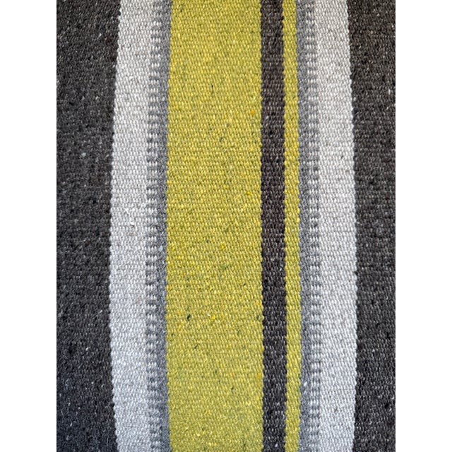 Chartreuse Custom Painted Neoclassical Style Upholstered Settee For Sale - Image 8 of 14