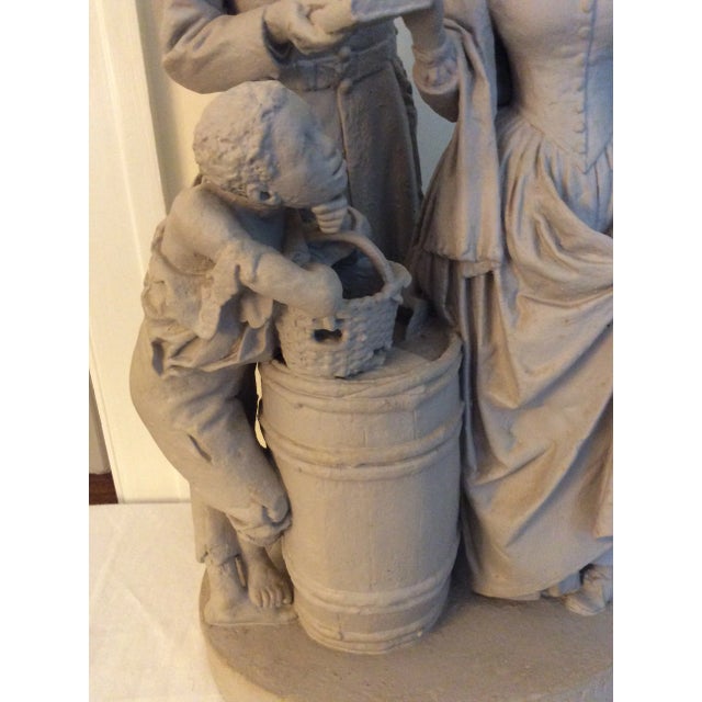 John Rogers’ 19th century, civil war plaster sculpture. Made between 1859-1893