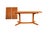 Brown Danish Mid-Century Teak Expandable Dining Table For Sale - Image 8 of 12