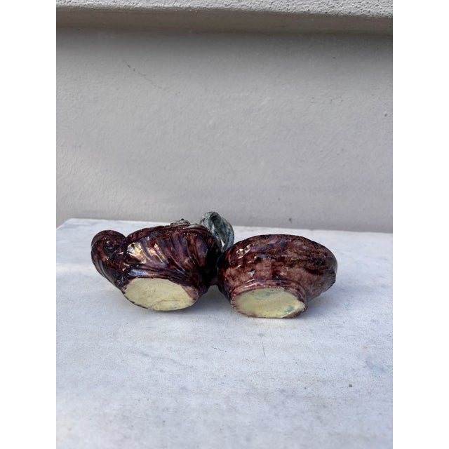 Rare French Majolica Palissy Snake Salt Cellar Pot Thomas Sergent For Sale In Austin - Image 6 of 6