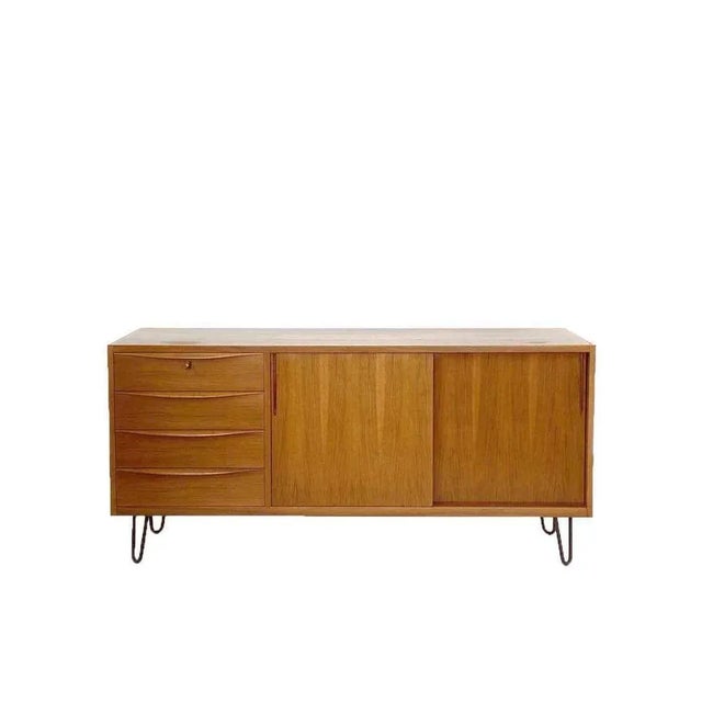 Vintage Sideboard by Franz Ehrlich for Veb Deutsche Werkstätten Hellerau, 1956 For Sale - Image 9 of 9