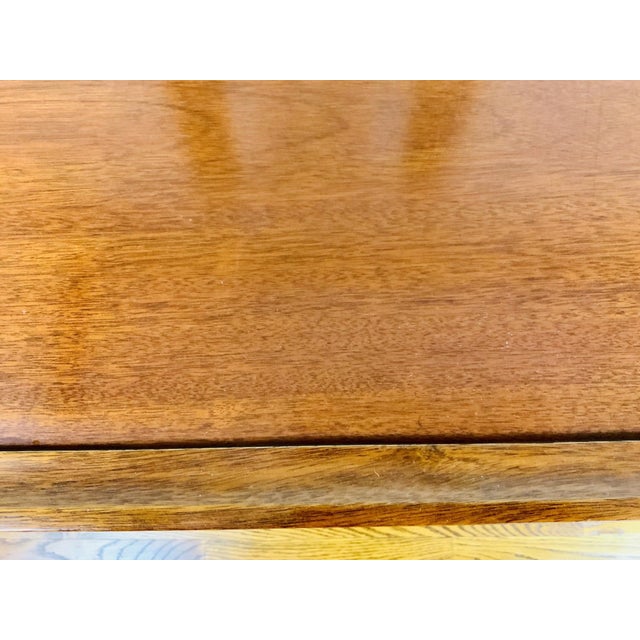 Brown Vintage Queen Anne Style Mahogany Tea Table For Sale - Image 8 of 10