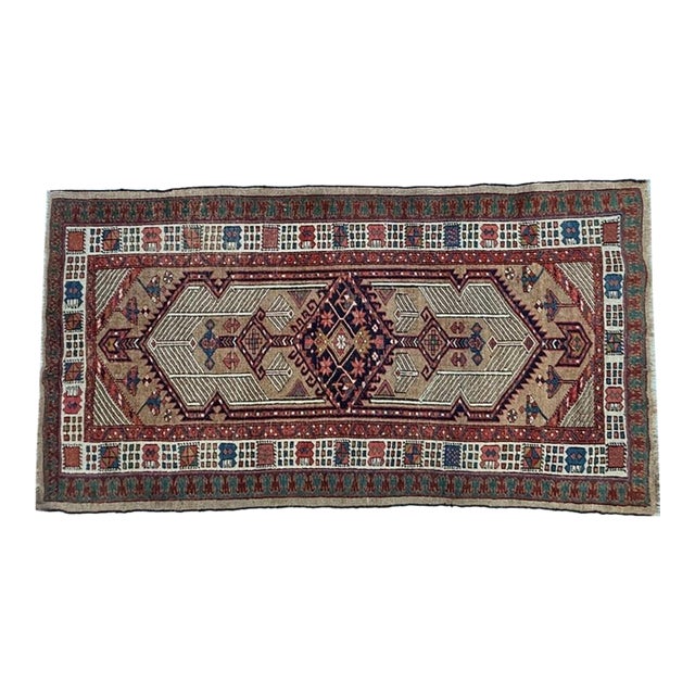 Antique Persian Sarab , 3'8" X 7' For Sale