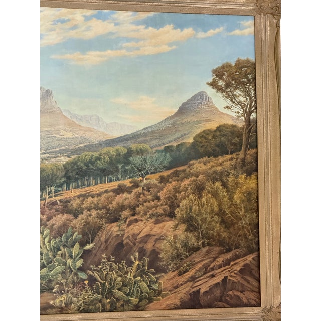 John Roland Brown, Panorama of Cape Town From Signal Hill, Circa 1910 For Sale - Image 11 of 11