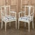 Set of 6 Antique Swedish Gustavian Painted Dining Chairs Includes 2 Armchairs For Sale - Image 15 of 18