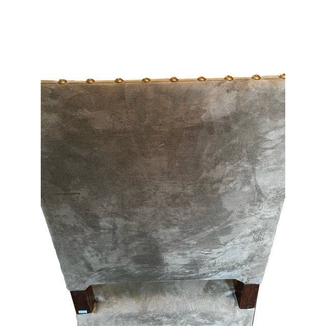 19th Century French Louis XIII Style Barley Twist Armchair With Dog Terminals For Sale - Image 9 of 9