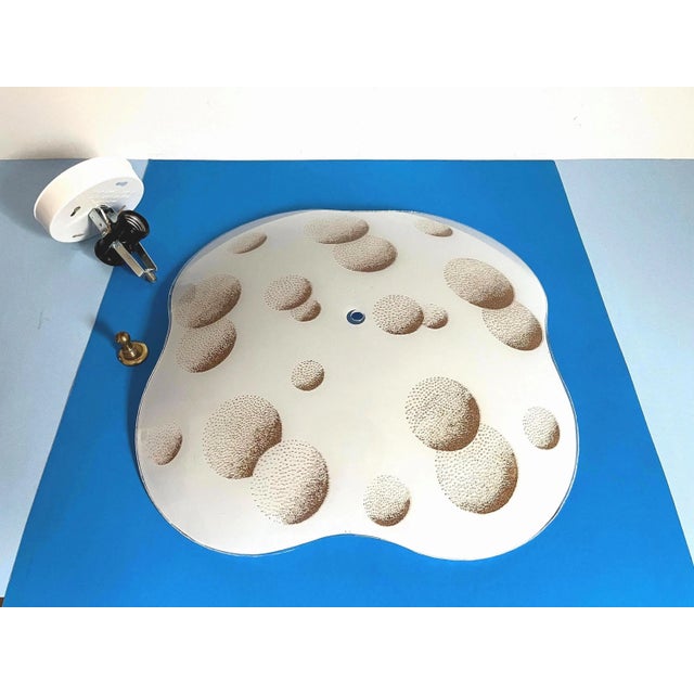 Modern Clover Moons Flush Light For Sale - Image 11 of 11