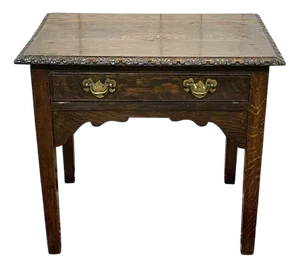 19th Century English Oak Side Table