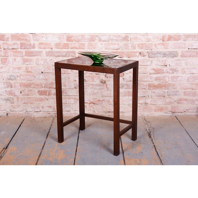 Wood Art Deco Beech Side Table by J. Halabala for UP Závody, Czech, 1930s For Sale - Image 7 of 8