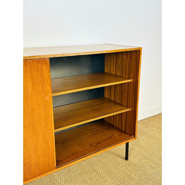 Tall Scandinavian Teak Sideboard, 1960s For Sale - Image 17 of 18