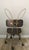 Pottery Barn Kids x Emily & Meritt Bunny Ears Desk Chair Wooden Bunny Chair with wheels. Gold metal rabbit ears, wooden...