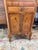 Brown Louis XVI Style Escritoire With Marquetry + Marble, 19th Century For Sale - Image 8 of 12