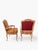 Textile Vintage Louis XV Style Distresses Bergère Chairs For Sale - Image 7 of 15