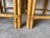 Brown Pair of Vintage Coastal Boho Chic Bamboo Rattan Side Tables/ Sold For Sale - Image 8 of 10