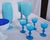 Glass Vintage Italian Carlo Moreti MCM Sherbet Champagne Glasses, Moser Whisky Crystal Barware & Murano Glass Goblets Portieux Vallerysthal Style, Set 44pcs For Sale - Image 7 of 7