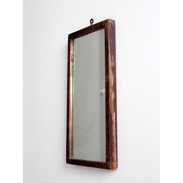 Antique Primitive Double Reflection Mirror For Sale - Image 11 of 12